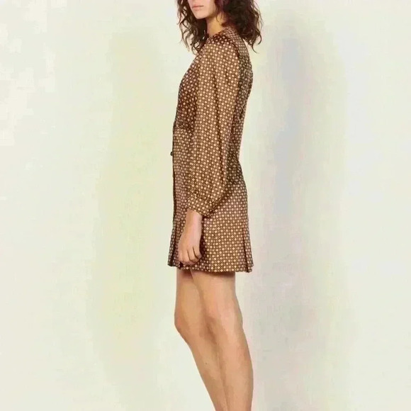 Sandro Print Dress NWT - Picture 2 of 6